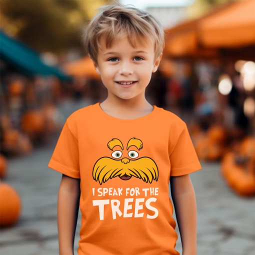 The Lorax I Speak For The Trees Youth T Shirt, Dr. Seuss Read Across American Week T Shirt, Kids Heavy Cotton™ Tee