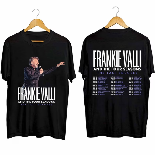 Frankie Valli – The Last Encores Tour 2024 Shirt, Frankie Valli Fan Shirt, Frankie Valli 2024 Concert Shirt, The Last Encores Concert Shirt