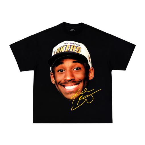 Kobe Bryant Los Angeles Lakers Draft Day Face T-Shirt