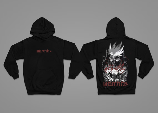 Anime Hoodie, Fashion Hooded Sweatshirt, Unisex Men Women Hoodie, Japanese Anime, Anime Hoodie, naruto hoodie, Kakashi Hatake