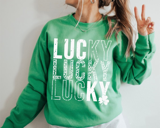 Lucky shirt, St. Patricks Day shirt, St. Patty’s Day shirt,Good Luck Charm shirt, Lucky Clover shirt