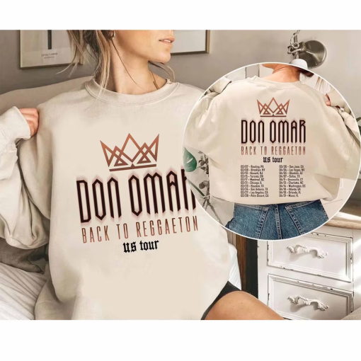 Don Omar 2024 Tour Shirt, Don Omar Band Fan Shirt, Don Omar 2024 Concert Shirt, Rapper Don Omar Shirt Gift