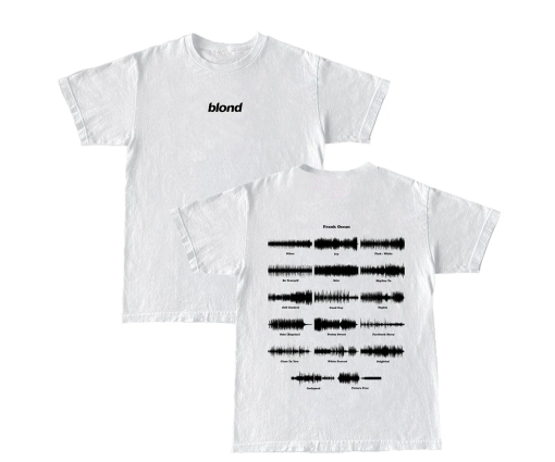 Frank Ocean Blond Album Music T-Shirt | Frank Ocean Shirt | Frank Ocean Blond All Songs T-Shirt | Blond Frank Ocean T-Shirt | Frank Ocean