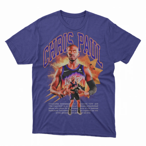 Chris Paul Basketball Tee Bootleg Men’s Gift unisex shirt champion mvp