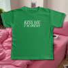 Kiss Me I’m Irish Saint Patrick’s Day Short-Sleeve Unisex T-Shirt