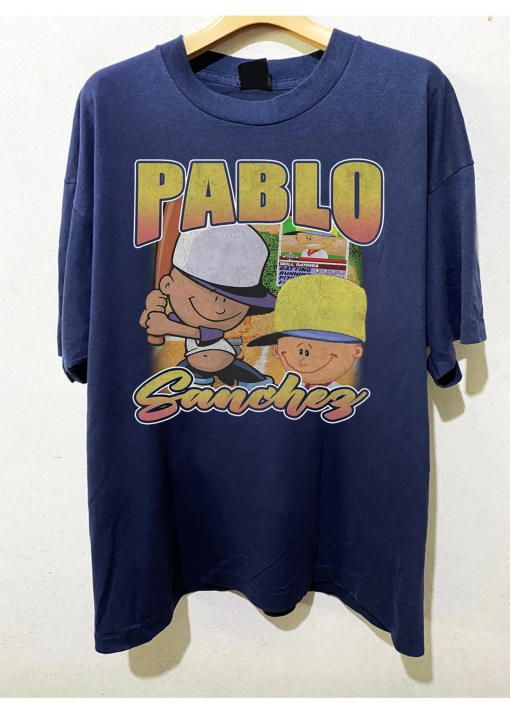 Pablo Sanchez Backyard Sports Shirt, Pablo Vintage Bootleg Shirt