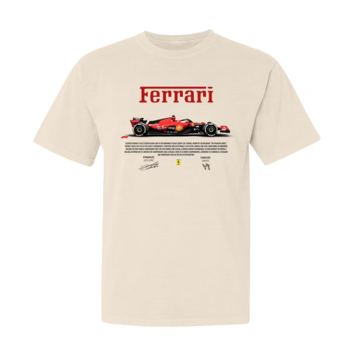 Ferrari | Formula 1 | Formula 1 T-Shirt | Formula One Clothing | F1 | Formula 1 | Gifts