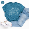 Happiness Comes in Waves Tee, Summer Graphic Tee, BeachT-shirt, Boho Tee, Vintage Inspired Cotton T-shirt, Unisex Tee, Comfort Colors Tee