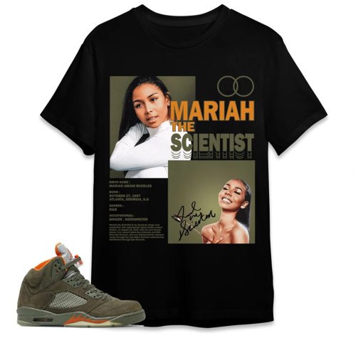 Jordan 5 Olive Unisex Shirt, Kid, Toddler, Sweatshirt, Hoodie, Mariah Science, Shirt To Match Sneaker