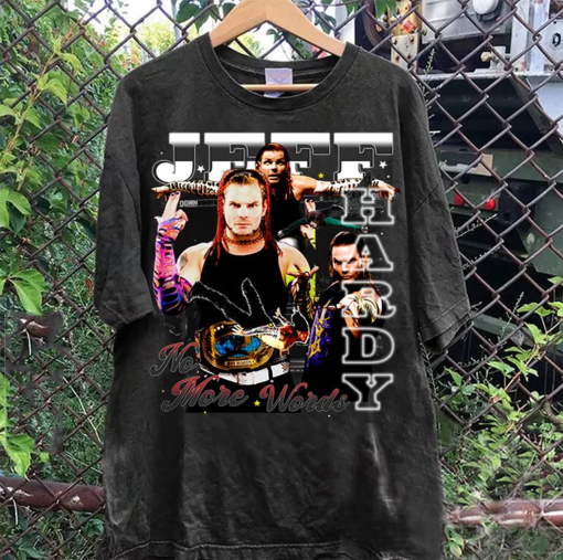 Vintage 90s Graphic Style Jeff Hardy TShirt – Jeff Hardy Vintage T-Shirt – American Professional Wrestler Tee For Man and Woman Unisex Shirt