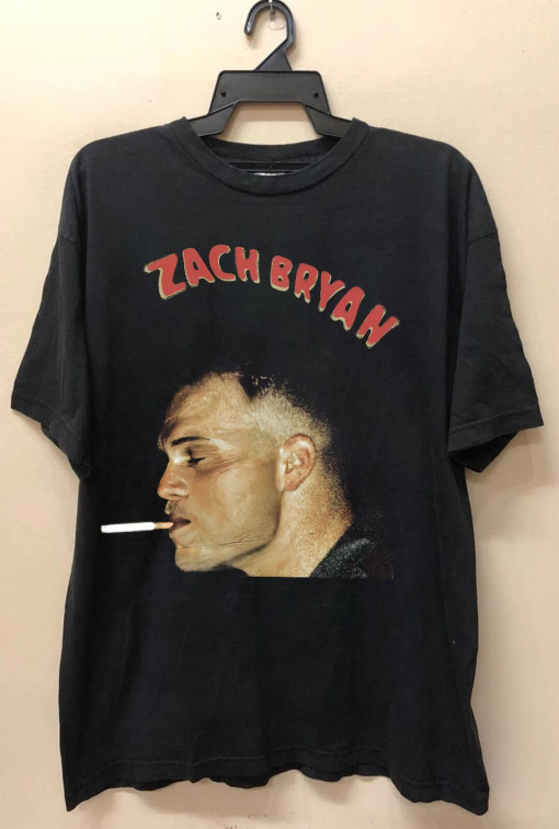 Retro Zach Bryan Singer Music Tour 2024 Shirt, The Quittin Time Tour 2024 Zach Bryan Shirt, Vintage Country Music, Zach Bryan Lover Gift