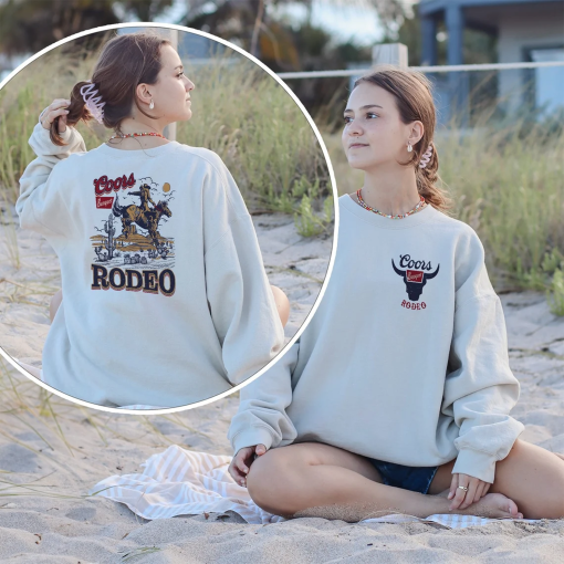 Coors Rodao Sweatshirt,Coors Rodao Hoodie,The Original Coors Cowboy Hoodie,The Original Coors Cowboy Sweater,Western Hoodie,Desert Sweater