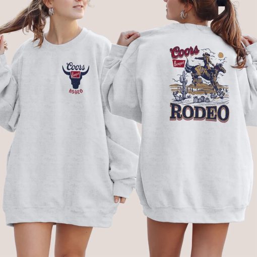 Coors Rodao Sweatshirt,Coors Rodao Hoodie,The Original Coors Cowboy Hoodie,The Original Coors Cowboy Sweater,Western Hoodie,Desert Sweater