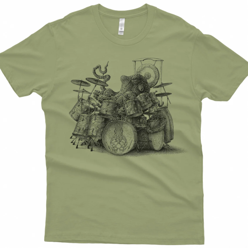 Octopus Playing Drums Shirt – Octopus Men’s Shirt – Octopus T-Shirt Gift – Drummer Gift Octopus Shirt Drum Player Shirt Drummer Shirt