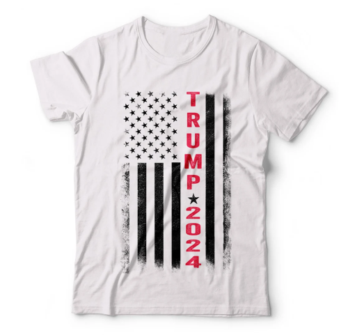 Trump 2024 American Flag Vintage T-Shirt MAGA trump 2024 T Shirt