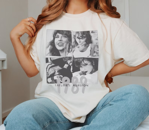 Taylor Swift 1989 Album T-shirt, 1989 Taylor Swift Merch, Swiftie Graphic T-shirt, 1989 TS Merch Shirt