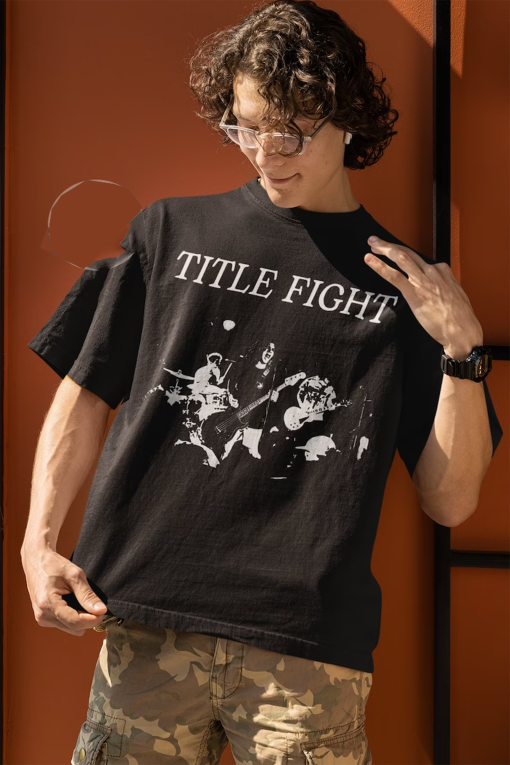 Title Fight Unisex T-Shirt – Rock Music Band Graphic Tee – Printed Indie Music Merch – Gift For Title Fight Fans