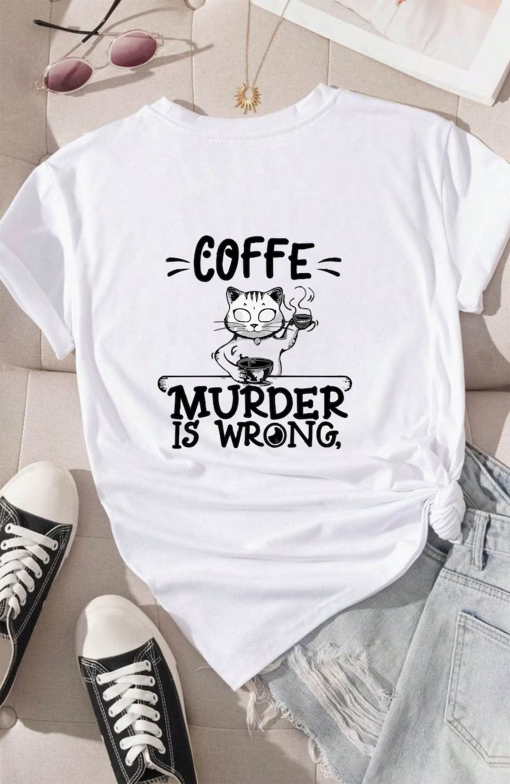 Coffee And Cats TShirt /Unisex/ Funny shirt Addict Coffee, Coffee Drinker Lover Starbucks Gift, Foodie Gift