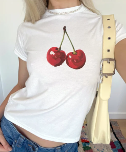 Cherry y2k crop top Red Aesthetic Cherries…