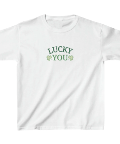 Luck You Crop Top, Trendy Y2k Shirt,…