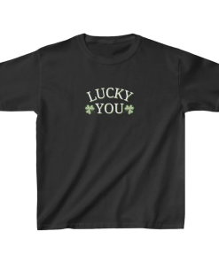 Luck You Crop Top, Trendy Y2k Shirt,…