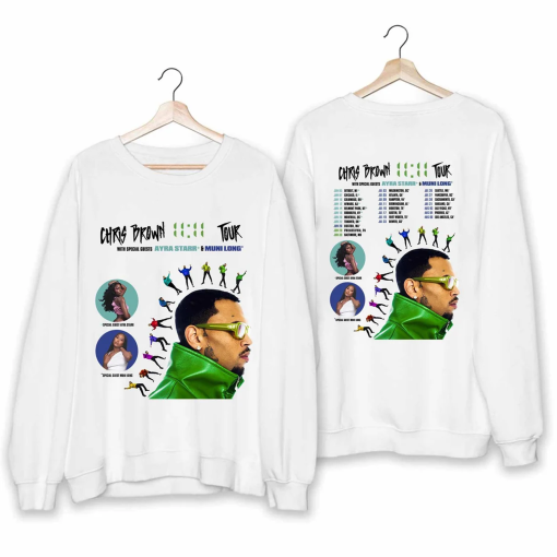 Chris Brown 11:11 Tour 2024 Shirt, Chris Brown Fan Shirt, Chris Brown 2024 Concert Shirt, 11 11 Tour 2024 Shirt