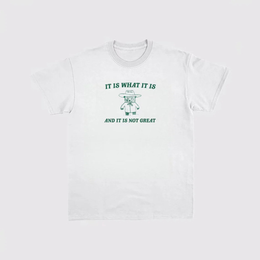 It is what it is and it ain’t great Unisex Heavy Cotton Tee Unisex Heavy Cotton Tee