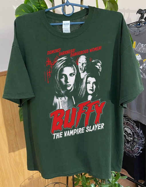 Buffy The Vampire Slayer Horror Movie shirt, Buffy retro shirt