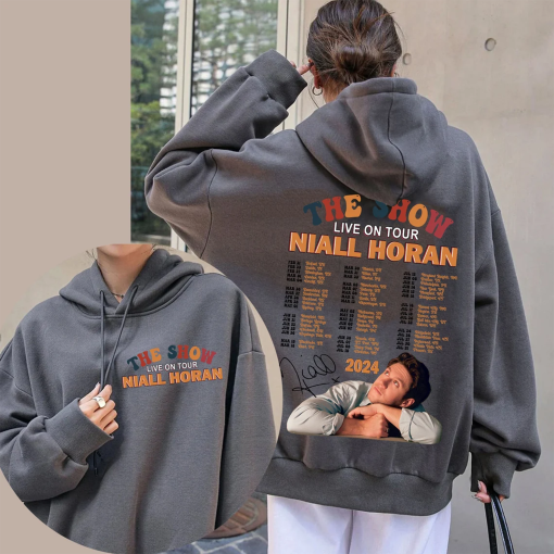 Niall Horan Tshirt, Niall Horan 2 Side Shirt, Niall Horan T-shirt, The Show Album Track List Shirt, Niall Horan Music Tour