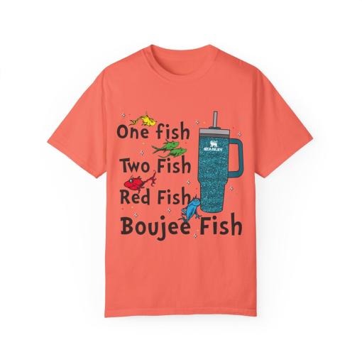 Fishy Couture: Dr. Seuss-Inspired Tee with Boujee Vibes!