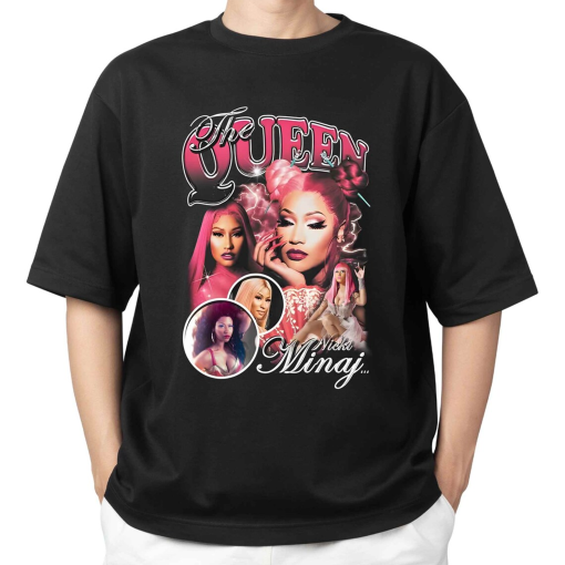 The Queen Nicki Minaj T-shirt, Nicki Minaj Fan, Nicki Minaj Gift, Unisex T-shirt, Crew Sweatshirt, Nicki Minaj Fan Gift, Nicki Minaj_ 127