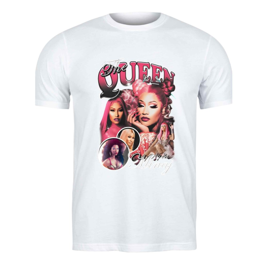 The Queen Nicki Minaj T-shirt, Nicki Minaj Fan, Nicki Minaj Gift, Unisex T-shirt, Crew Sweatshirt, Nicki Minaj Fan Gift, Nicki Minaj_ 127