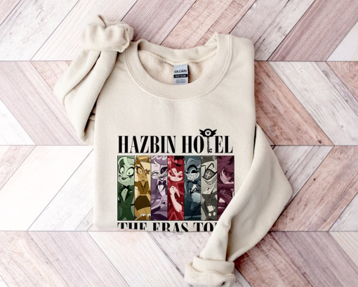 Hazbin Hotel The Eras Tour shirt, Alastor shirt, Hazbin Hotel Characters shirt, Hazbin Hotel Cartoon shirt Alastor Hazzbin Hotel shirt