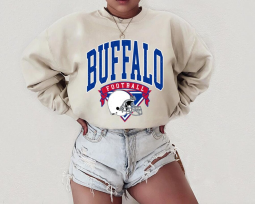 Vintage Buffalo Football Crewneck, Buffalo Bill Sweatshirt, Bill Sweatshirt, Bills Football, Buffalo New York, Buffalo Fan Gift