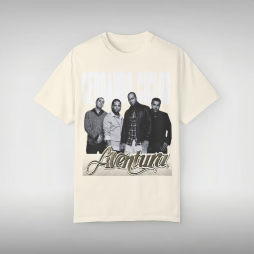 2024 Aventura Tour Concert, Bachata, Cerrando Ciclos, Graphic T-Shirt Merch Unisex Garment-Dyed T-shirt