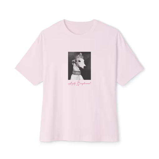 Lady Greyhound – Unisex Oversized Boxy Tee