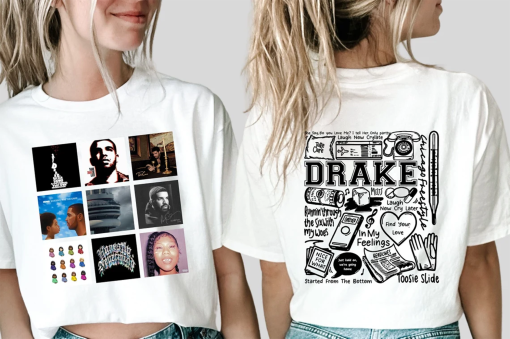 Vintage Drake T-Shirt, Drake Certified Lover Boy Shirt, Drake Rapper Shirt, Drake Merch, Drake Tour Shirt, Drake Its All A Blur Tour 2023