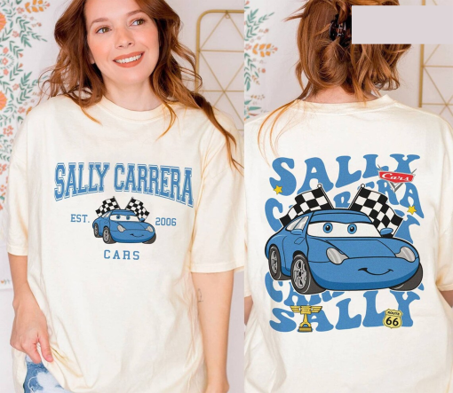 Cars Mcqueen Sally shirt, Cars Birthday Shirt, Custom Cars Family Shirt, Mcqueen Doc Hudson Mater Sally Shirt, WDW Family Matching Tee