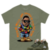 Jordan 5 Olive Unisex Shirt, Sweatshirt, Hoodie, Boyz N The Hood 90s, Shirt To Match Sneaker Color Military Green