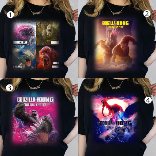 Godzilla X Kong: The New Empire Shirt, Godzilla Shirt, Godzilla X Kong Shirt, Godzilla Movie 2024 Shirt