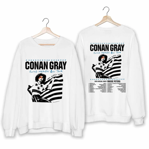 Conan Gray – Found Heaven On Tour 2024 Shirt, Conan Gray Fan Shirt, Conan Gray 2024 Concert Shirt, Found Heaven On 2024 Concert Shirt