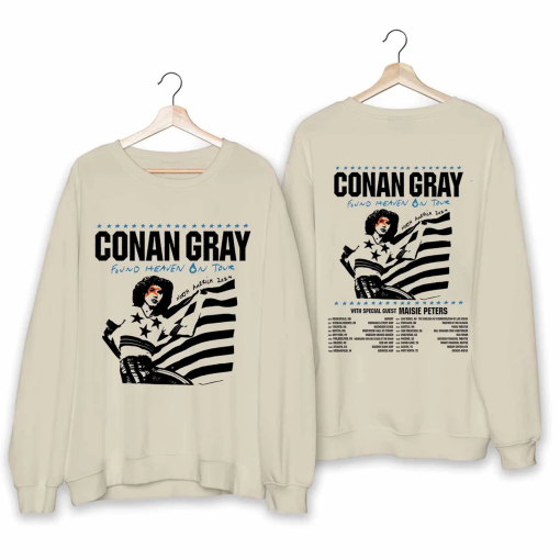 Conan Gray – Found Heaven On Tour 2024 Shirt, Conan Gray Fan Shirt, Conan Gray 2024 Concert Shirt, Found Heaven On 2024 Concert Shirt