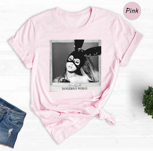 Ariana Grande Vintage Shirt, Ariana Grande Thank U Next T-Shirt Dangerous Woman Tee, Ariana Grande Merch, Pop Music Lover Gift