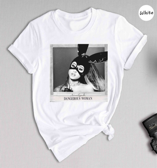 Ariana Grande Vintage Shirt, Ariana Grande Thank U Next T-Shirt Dangerous Woman Tee, Ariana Grande Merch, Pop Music Lover Gift