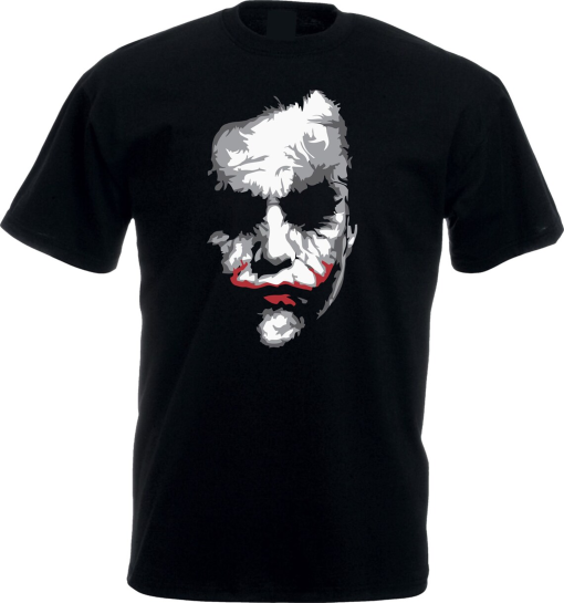 Joker Face T-Shirt, Horror Face , Joker lover Joker Character Vintage Joker Unisex Adults Kids Tee Top