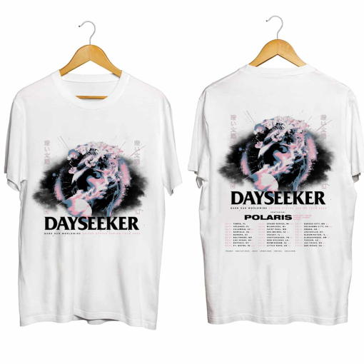 Dayseeker – Dark Sun Spring 2024 Tour Shirt, Dayseeker Band Fan Shirt, Dayseeker 2024 Concert Shirt, Dark Sun Spring 2024 Concert Shirt