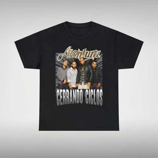 2024 Aventura Tour, Cerrando Ciclos, Graphic T-Shirt, Concert List, Unisex Heavy Cotton Tee