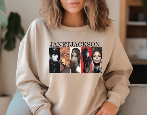 Janet Jackson Collection Singer T-Shirt, Janet Jackson Shirt, Together Again Tour 2024 Shirt, Janet Jackson Vintage Shirt Hoodie Sweatshirt