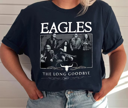 Eagles The Long Goodbye 2024 Tour T Shirt, The California Concert, Music Tour 2023 Shirt, The Eagles Band Fans Shirt