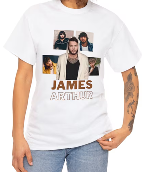 James Arthur tshirt, James Arthur tour shirt, Unisex Heavy Cotton Tee, birthday gift